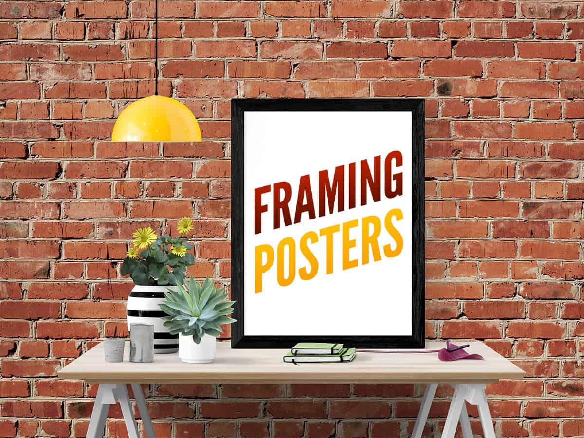 framing posters